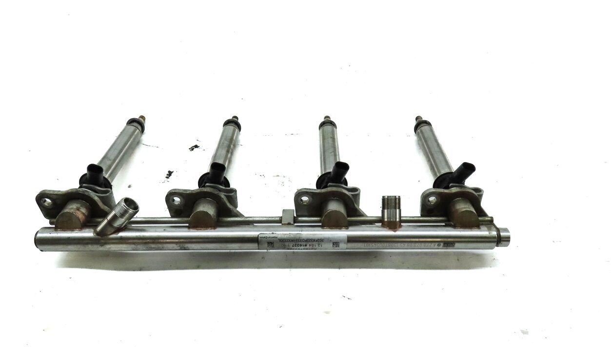Thumbnail 9: 2014 MERCEDES GL550 (X166) 4.6L TURBO M278 ENGINE FUEL INJECTOR SET 8 w/ RAILS