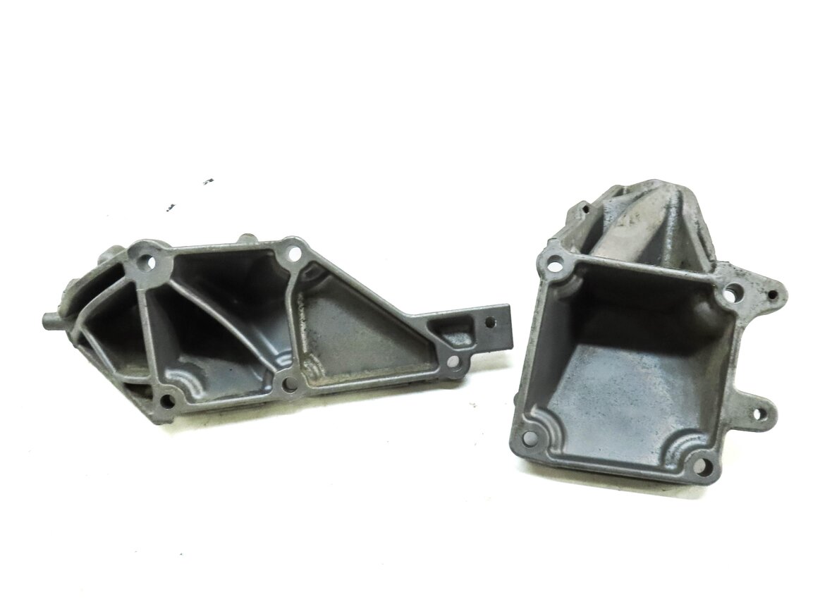 Thumbnail 4: 2014 MERCEDES GL550 (X166) 4.6L TURBO M278 LEFT & RIGHT ENGINE MOUNT BRACKET SET
