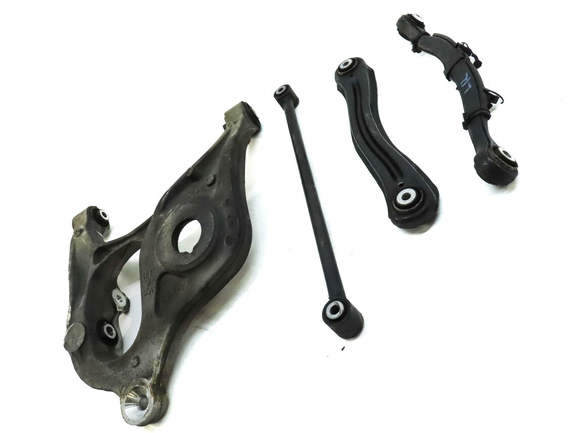 Thumbnail 3: 12-19 MERCEDES GL350 GL450 GL550 ML350 (W166 X166) LEFT REAR CONTROL ARM SET 4