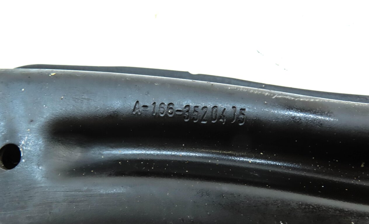 Thumbnail 8: 12-19 MERCEDES GL350 GL450 GL550 ML350 (W166 X166) LEFT REAR CONTROL ARM SET 4