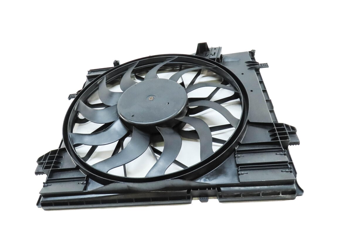 Thumbnail 2: 13-19 MERCEDES GL GLE GLS ML (W166 X166) 600w RADIATOR COOLING FAN (TOW PACKAGE)