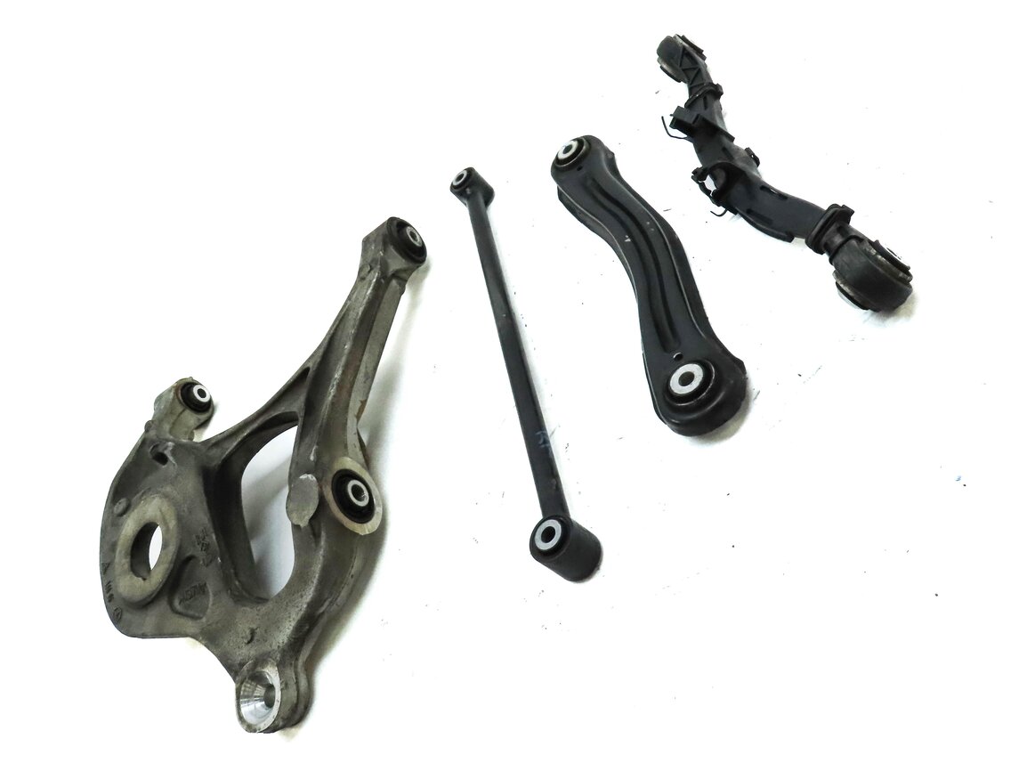 Thumbnail 3: 12-19 MERCEDES GL350 GL450 GL550 ML350 (W166 X166) RIGHT REAR CONTROL ARM SET 4