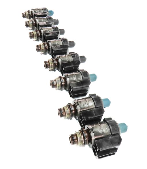 Thumbnail 3: 04-18 MERCEDES C CL E GL G ML S SLK 722.9 TRANSMISSION VALVE BODY SOLENOID SET-8