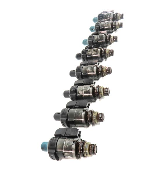 Thumbnail 4: 04-18 MERCEDES C CL E GL G ML S SLK 722.9 TRANSMISSION VALVE BODY SOLENOID SET-8