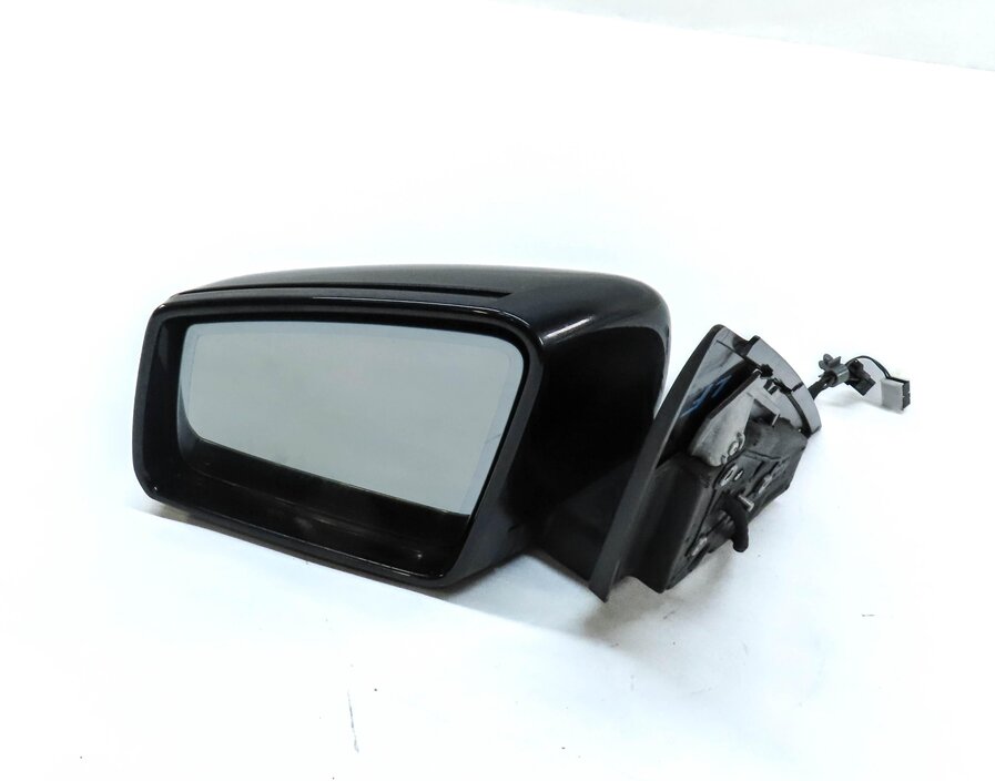 12-14 MERCEDES C250 (W204) LEFT DRIVER HEATED AUTODIM MEMORY DOOR MIRROR (BLACK)