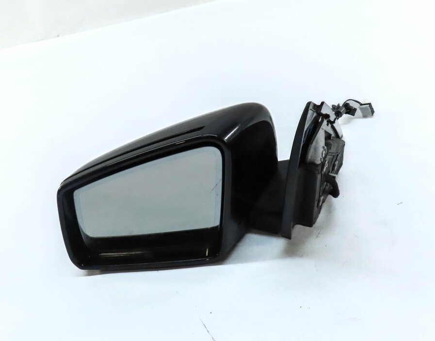 Thumbnail 3: 12-14 MERCEDES C250 (W204) LEFT DRIVER HEATED AUTODIM MEMORY DOOR MIRROR (BLACK)