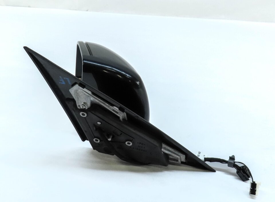 Thumbnail 5: 12-14 MERCEDES C250 (W204) LEFT DRIVER HEATED AUTODIM MEMORY DOOR MIRROR (BLACK)