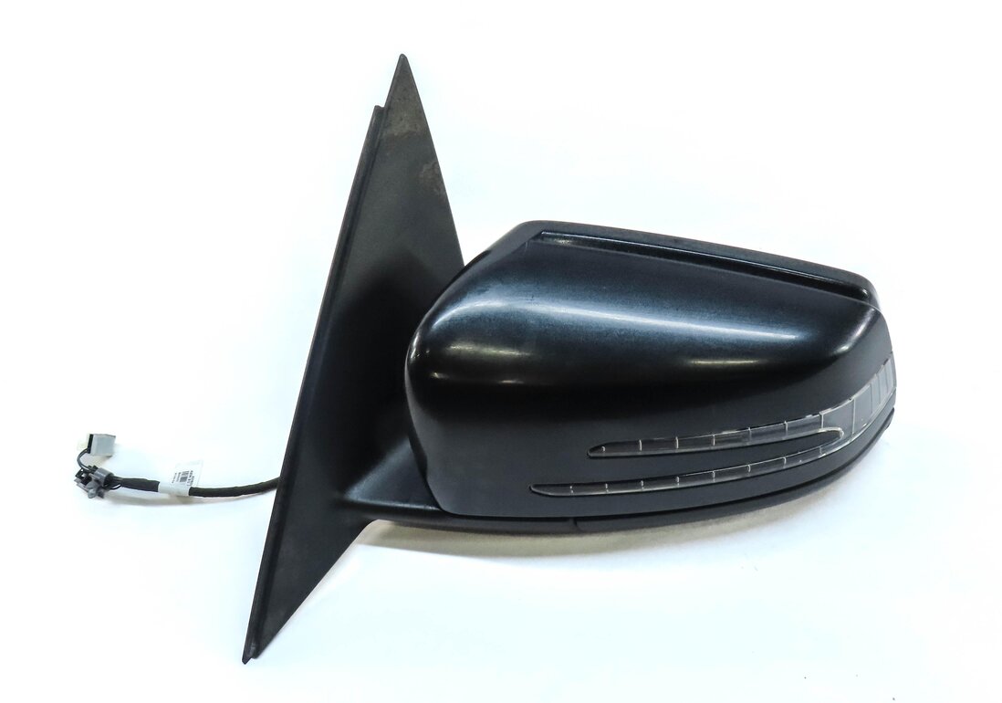 Thumbnail 6: 12-14 MERCEDES C250 (W204) LEFT DRIVER HEATED AUTODIM MEMORY DOOR MIRROR (BLACK)