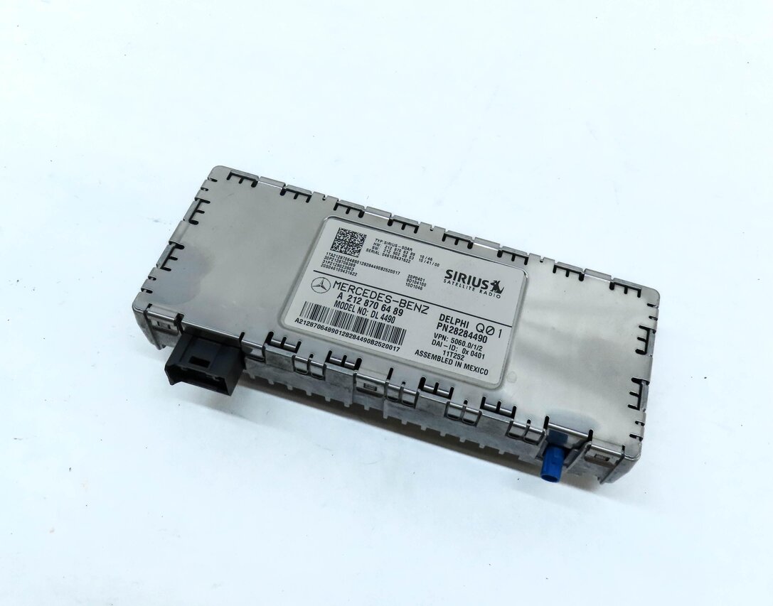 2010-2016 MERCEDES B C E ML SL CLS (W204 W166 W212 X204) SIRIUS SATELLITE MODULE