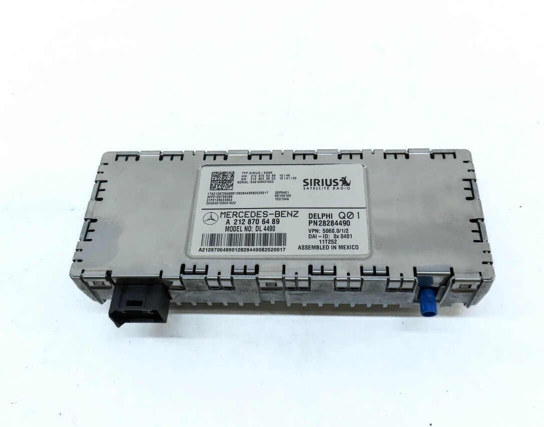 Thumbnail 2: 2010-2016 MERCEDES B C E ML SL CLS (W204 W166 W212 X204) SIRIUS SATELLITE MODULE