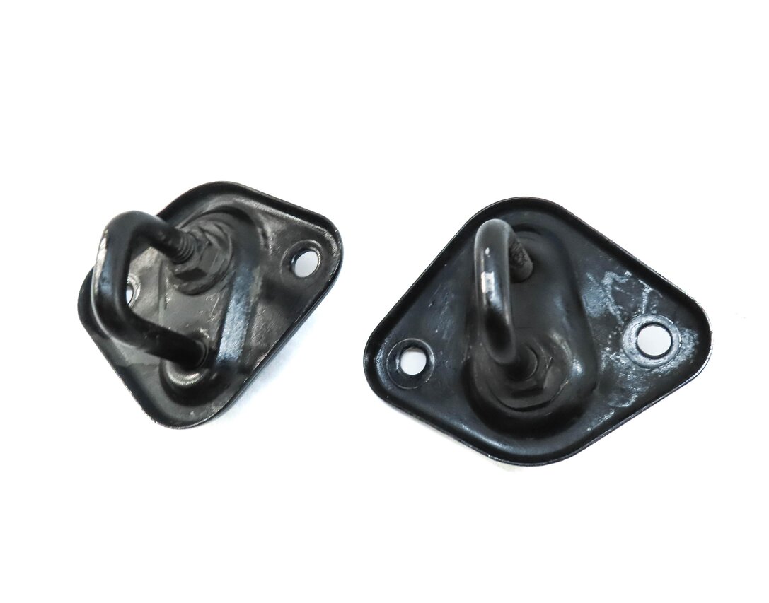 Thumbnail 4: 2012 MERCEDES C250 SEDAN (W204) HOOD SAFETY RELEASE LEVER LATCH w/ 2 HOOKS SET 3