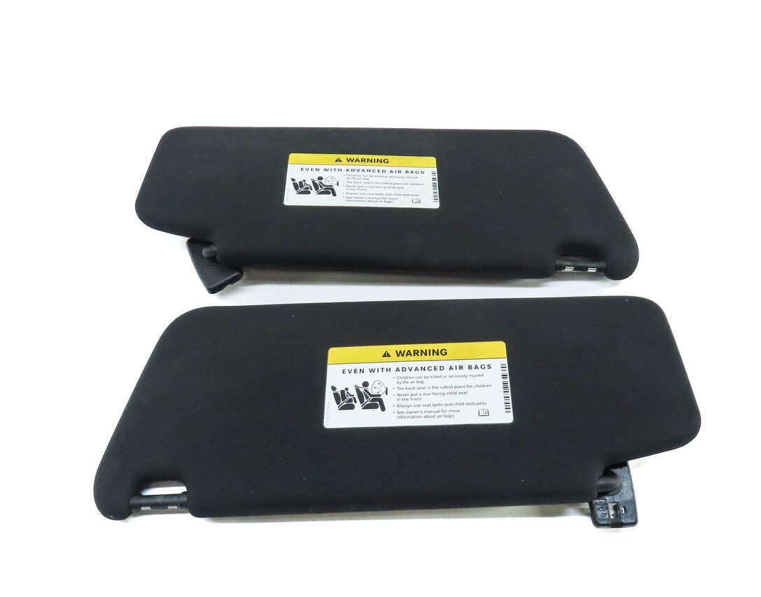 Thumbnail 5: 2008-2014 MERCEDES BENZ C-CLASS (W204) FRONT LEFT & RIGHT SUNVISOR SET (BLACK)