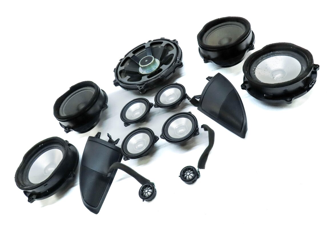 Thumbnail 14: 2011 LAND RANGE ROVER SPORT (L320) WOOFER MIDRANGE TWEETER LOGIC 7 SPEAKER SET12