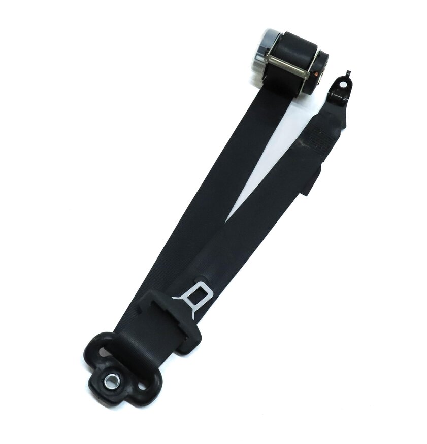 2011 LAND RANGE ROVER SPORT (L320) REAR LEFT 2ND ROW SEATBELT RETRACTOR (BLACK)