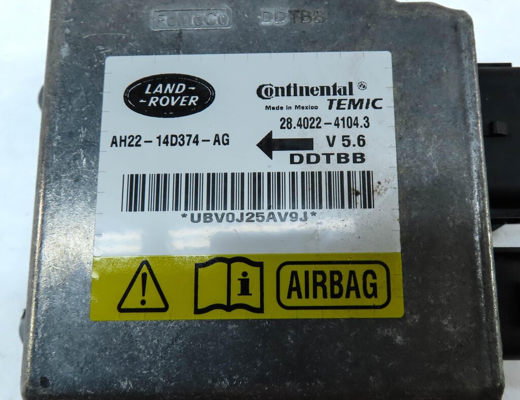 Thumbnail 4: 2010-2013 LAND ROVER LR4 RANGE ROVER SPORT (L320) SRS BAG CONTROL MODULE