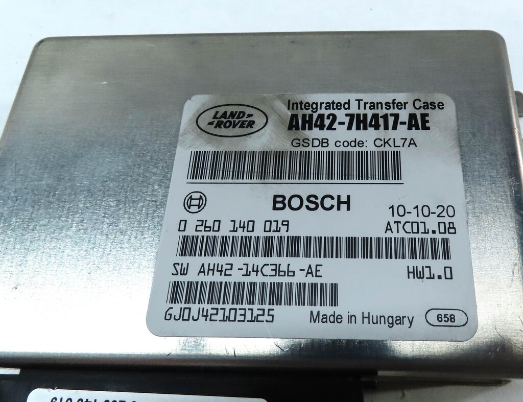 Thumbnail 4: 10-13 LAND ROVER LR4 RANGE ROVER SPORT (L320 L322) TRANSFER CASE CONTROL MODULE
