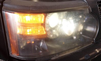 Thumbnail 2: 10-11 RANGE ROVER SPORT (L320) RIGHT PASSENGER HID ADAPTIVE XENON HEADLIGHT LAMP