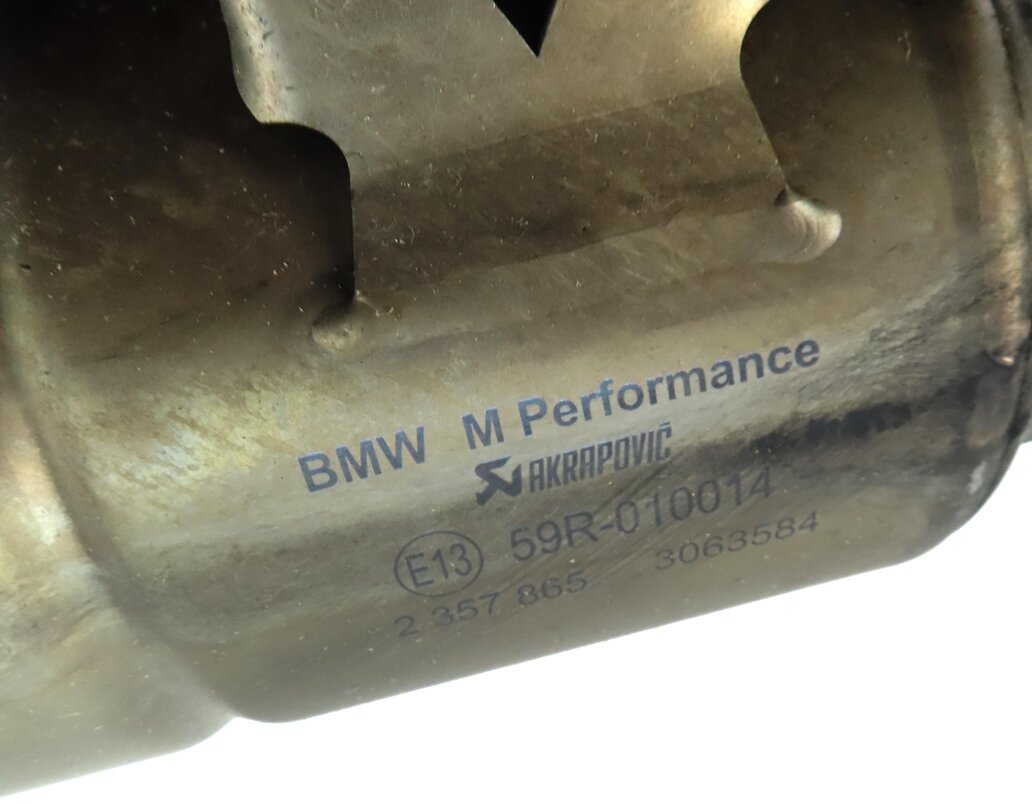 Thumbnail 8: 12-19 BMW M6 (F06 F12 F13) 4.4L S63 ///M SPORT COMPETITION MUFFLER EXHAUST SET