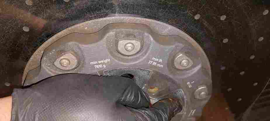 Thumbnail 11: 12-19 M5 M6 F06 F10 F12 F13 FRONT REAR CARBON CERAMIC BRAKE CALIPER ROTOR SET 8
