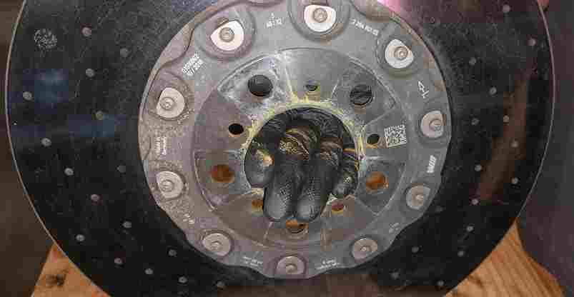 Thumbnail 19: 12-19 M5 M6 F06 F10 F12 F13 FRONT REAR CARBON CERAMIC BRAKE CALIPER ROTOR SET 8