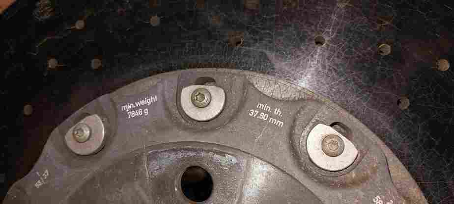Thumbnail 20: 12-19 M5 M6 F06 F10 F12 F13 FRONT REAR CARBON CERAMIC BRAKE CALIPER ROTOR SET 8