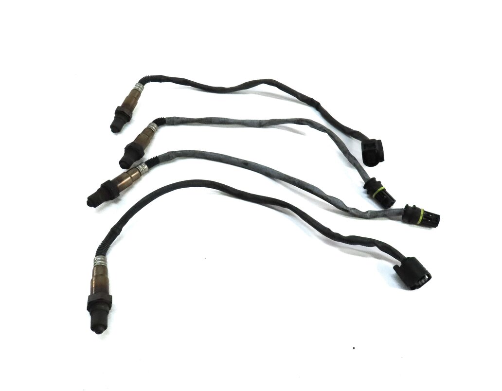 Thumbnail 2: 2016 BMW M6 COUPE (F13) 4.4L S63T ENGINE PRE POST CAT O2 OXYGEN SENSOR SET 4