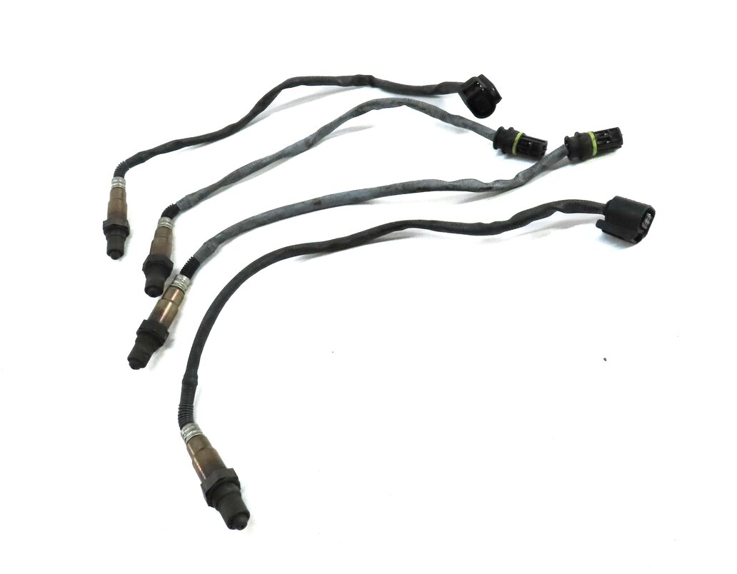 Thumbnail 3: 2016 BMW M6 COUPE (F13) 4.4L S63T ENGINE PRE POST CAT O2 OXYGEN SENSOR SET 4