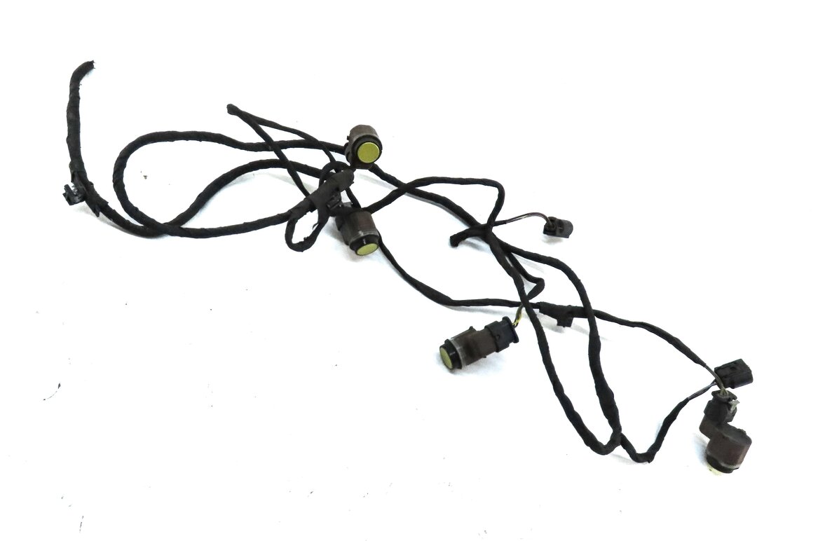 Thumbnail 1: 2016 BMW M6 COUPE (F13) REAR PARK ASSIST PDC SENSOR SET4 (GOLD) w/ WIRE HARNESS