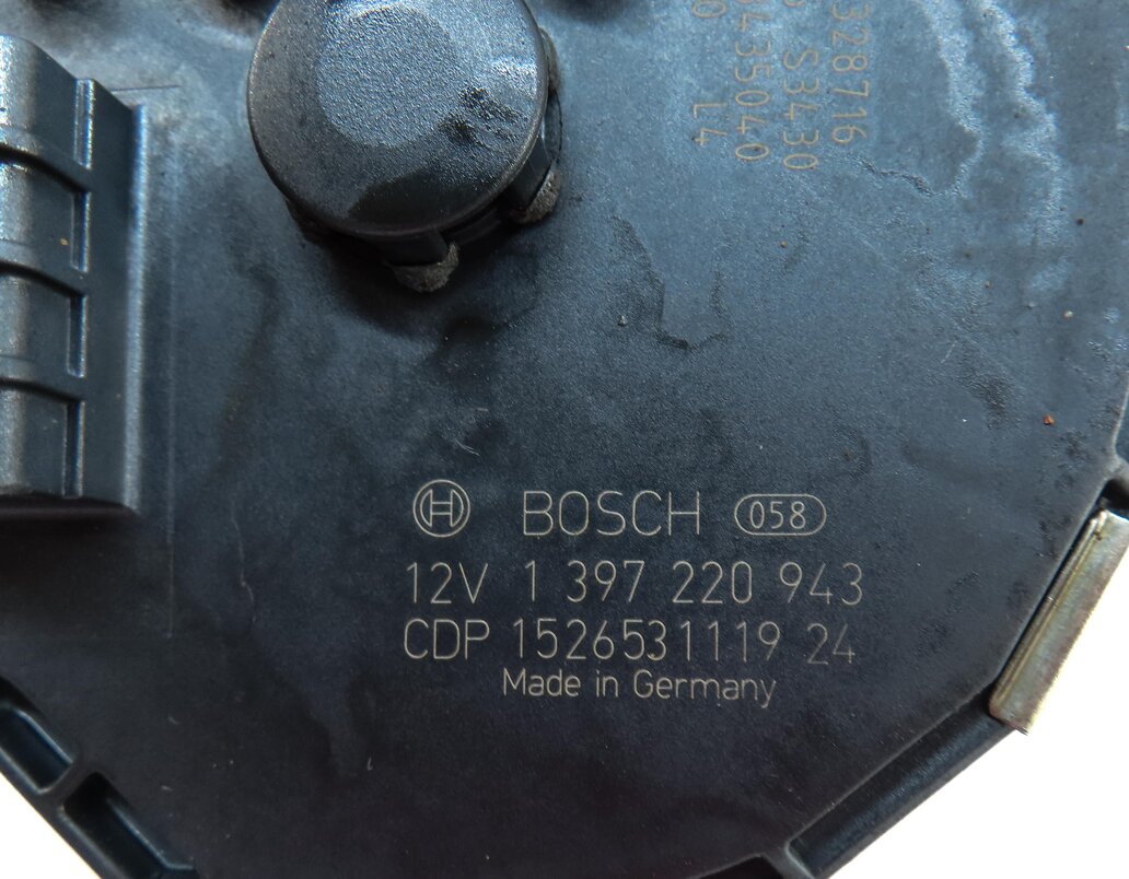 Thumbnail 7: 2012-2019 BMW 640i 650i M6 (F06 F12 F13) FRONT WINDSHIELD WIPER MOTOR