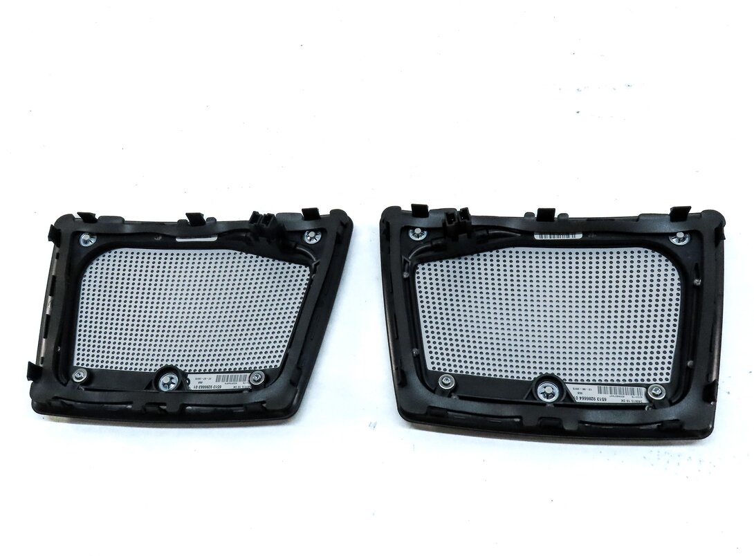 Thumbnail 5: 2016 BMW M6 COUPE (F13) BANG & OLUFSEN ALUMINUM SPEAKER COVER GRILLE SET 8