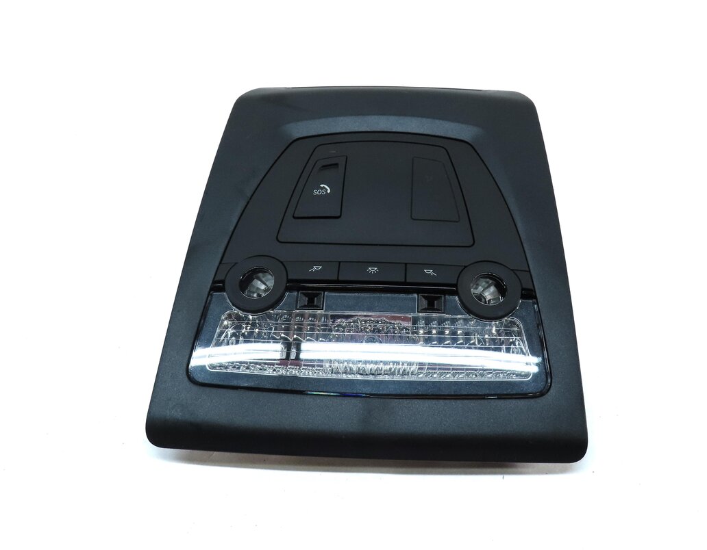Thumbnail 2: 2016 BMW M6 COUPE F13 FRONT CENTER ROOF PRIMARY DOMELIGHT MAP READING LAMP BLACK