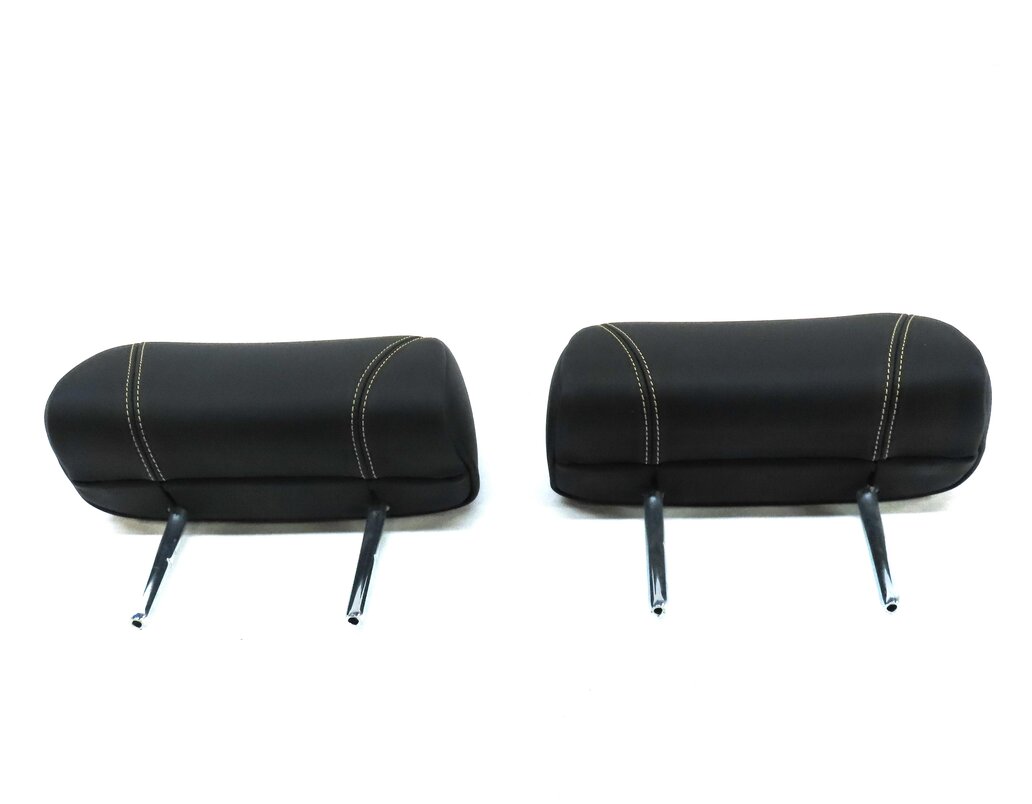 Thumbnail 2: 2016-2019 BMW M6 (F06 F12 F13) REAR LEFT & RIGHT SEAT HEADREST (BLACK LEATHER)