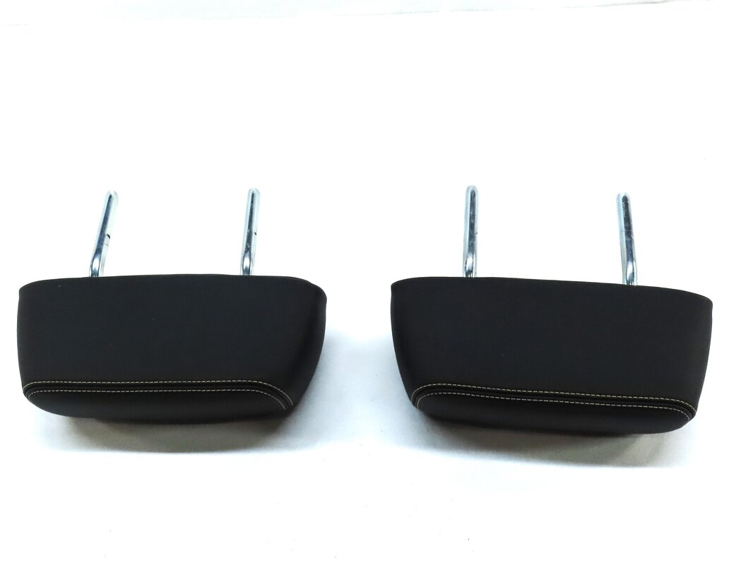 Thumbnail 5: 2016-2019 BMW M6 (F06 F12 F13) REAR LEFT & RIGHT SEAT HEADREST (BLACK LEATHER)