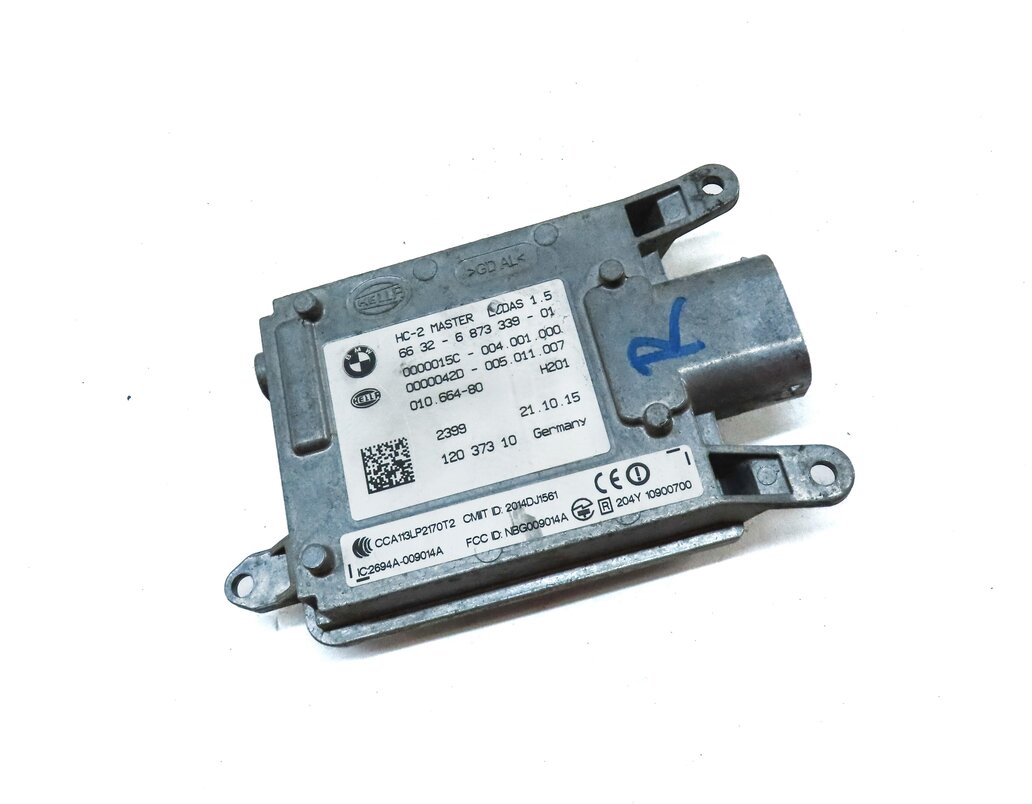 Thumbnail 3: 2016 BMW M6 COUPE (F13) REAR RIGHT BLIND SPORT ALERT RADAR SENSOR MASTER MODULE