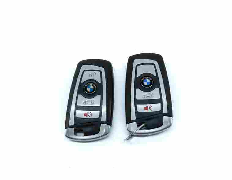 Thumbnail 13: 15-19 BMW M5 M6 X5M X6M F06 F15 4.4L S63T BODY ENGINE MODULE & KEY FOB LOCK SET