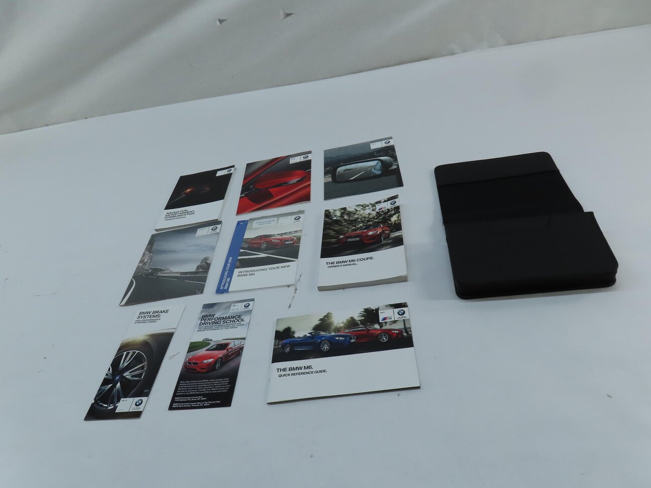Thumbnail 2: 2016 BMW M6 COUPE (F13) COMPETITION PACKAGE OWNERS MANUAL BOOKLET SET 9 w/ CASE