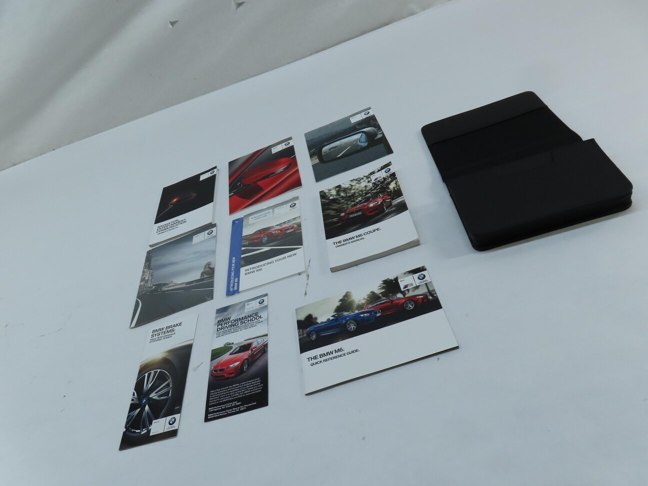 Thumbnail 3: 2016 BMW M6 COUPE (F13) COMPETITION PACKAGE OWNERS MANUAL BOOKLET SET 9 w/ CASE