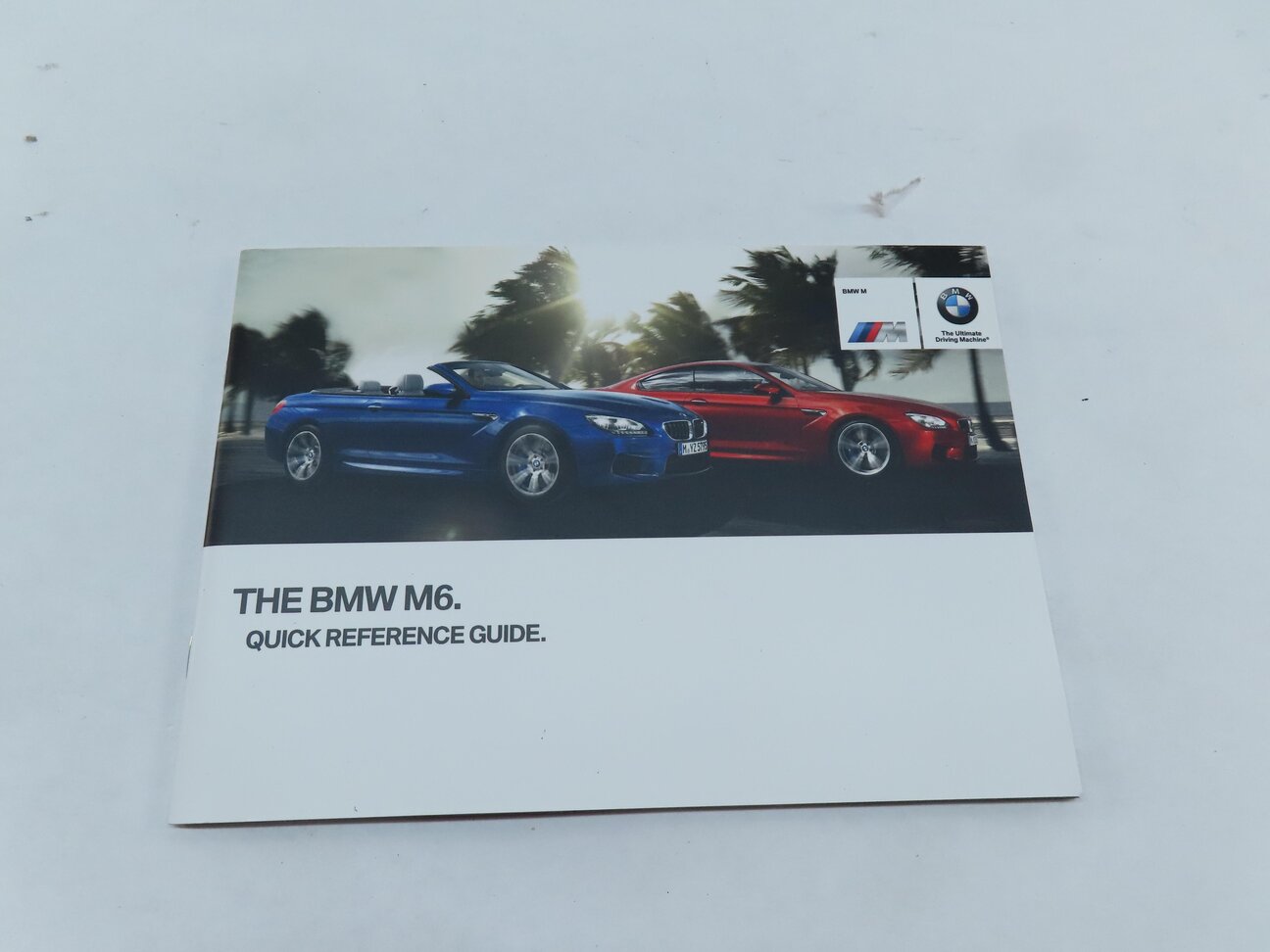 Thumbnail 5: 2016 BMW M6 COUPE (F13) COMPETITION PACKAGE OWNERS MANUAL BOOKLET SET 9 w/ CASE