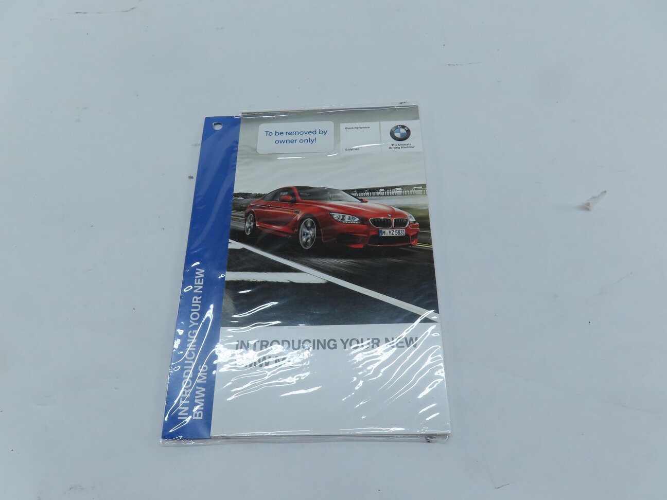 Thumbnail 7: 2016 BMW M6 COUPE (F13) COMPETITION PACKAGE OWNERS MANUAL BOOKLET SET 9 w/ CASE