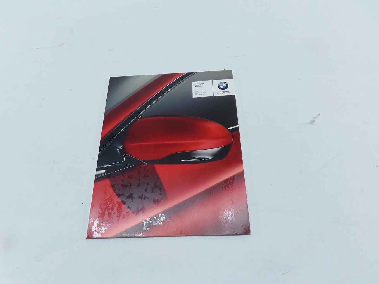 Thumbnail 9: 2016 BMW M6 COUPE (F13) COMPETITION PACKAGE OWNERS MANUAL BOOKLET SET 9 w/ CASE