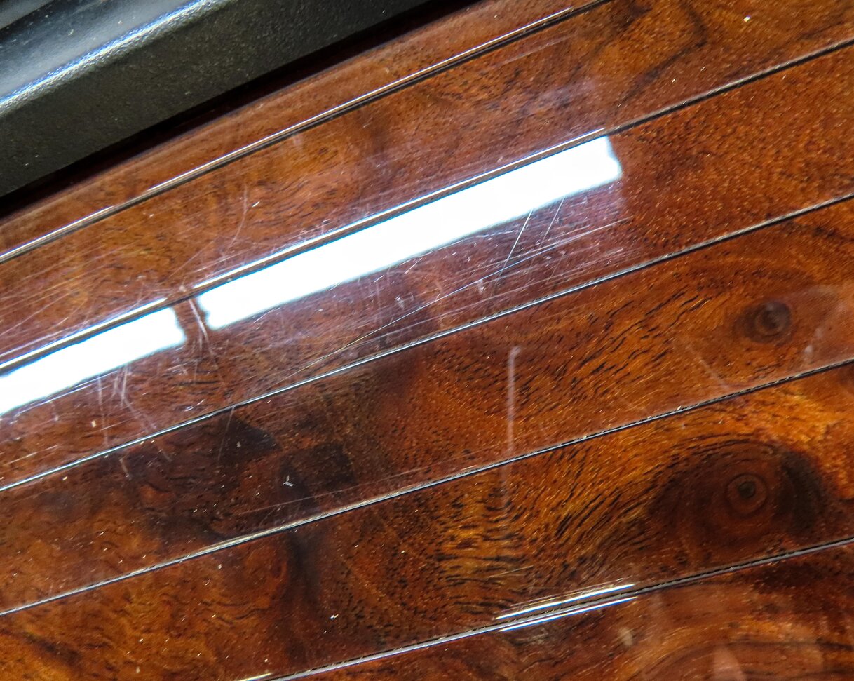Thumbnail 9: 2013 MERCEDES GL450 (X166) FRONT CENTER CONSOLE CUPSHOLDER (WOOD BURRED WALNUT)