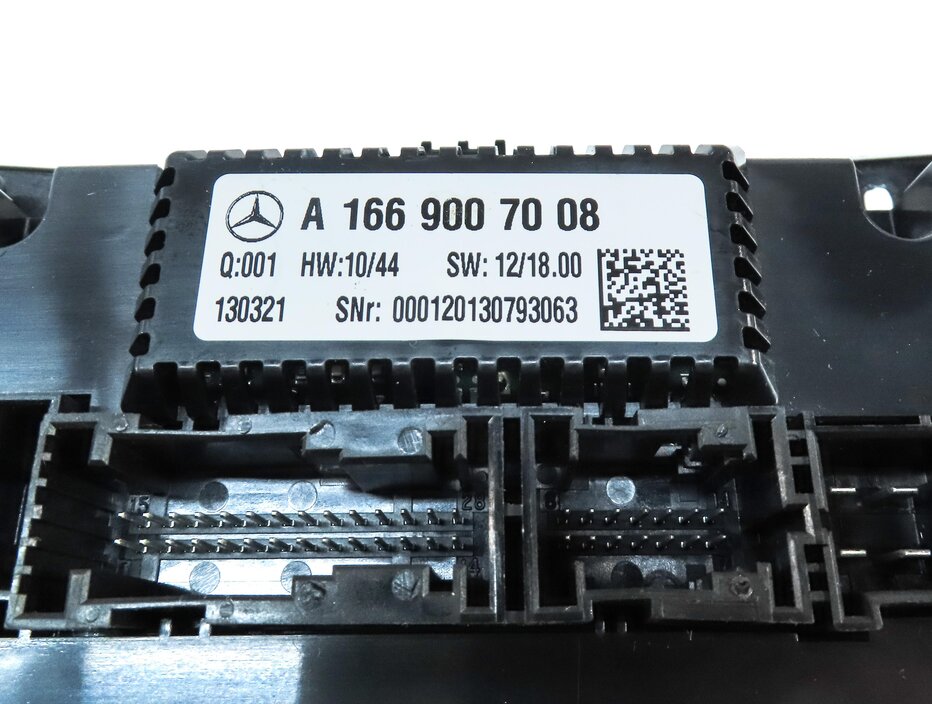 Thumbnail 7: 2013 MERCEDES GL350 GL450 GL550 (X164) FRONT HEATER A/C TEMPERATURE CONTROL