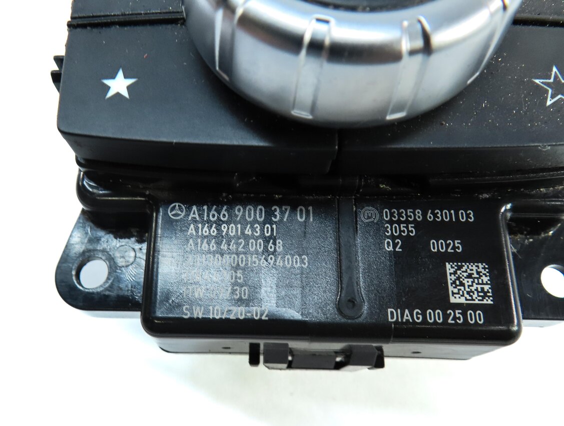 Thumbnail 6: 2012-2013 MERCEDES G550 GL350 GL450 GL550 ML350 ML550 (W166 X166) RADIO GPS KNOB