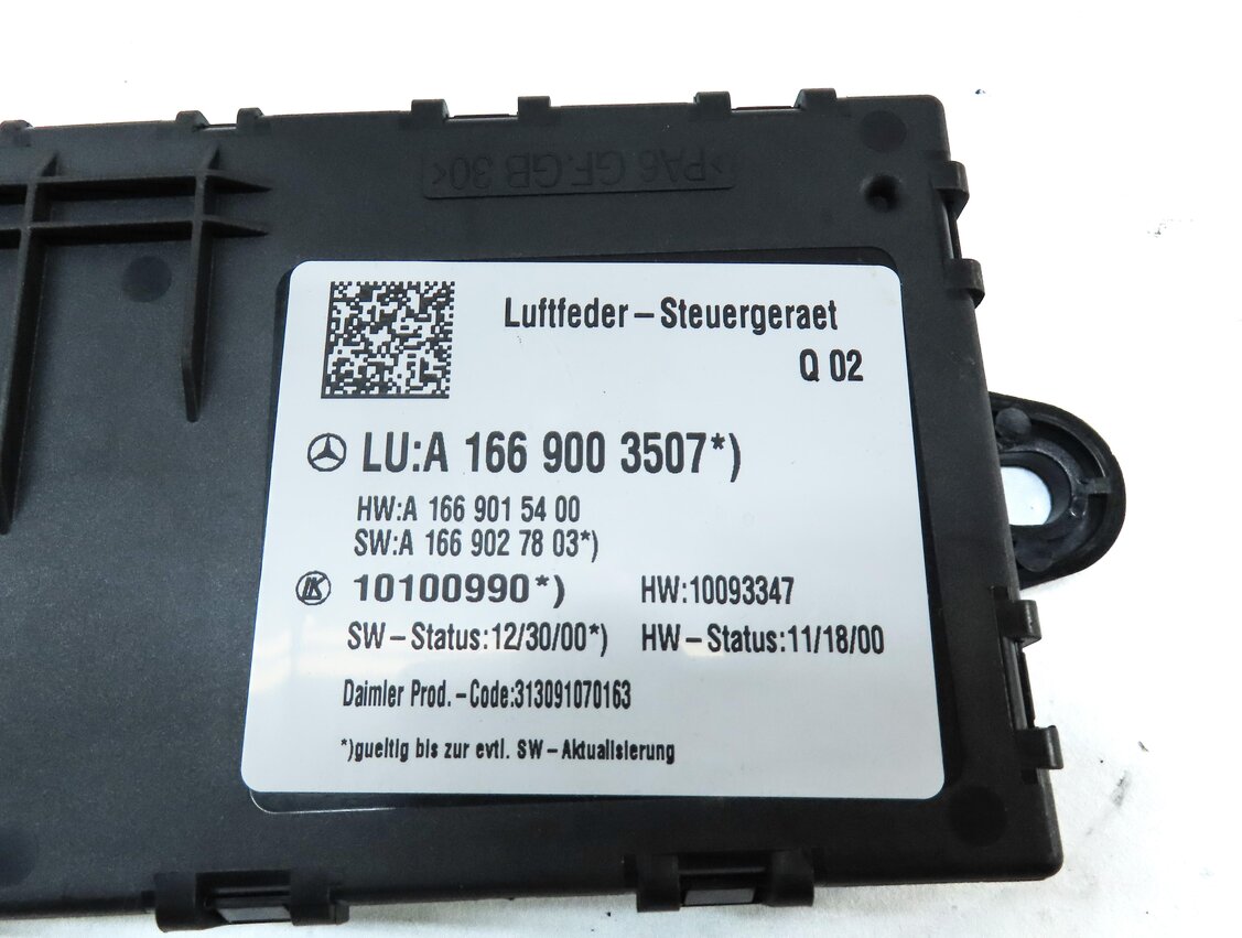 Thumbnail 4: 2013 MERCEDES GL450 (X166) AIR SUSPENSION CONTROL MODULE 1669003507