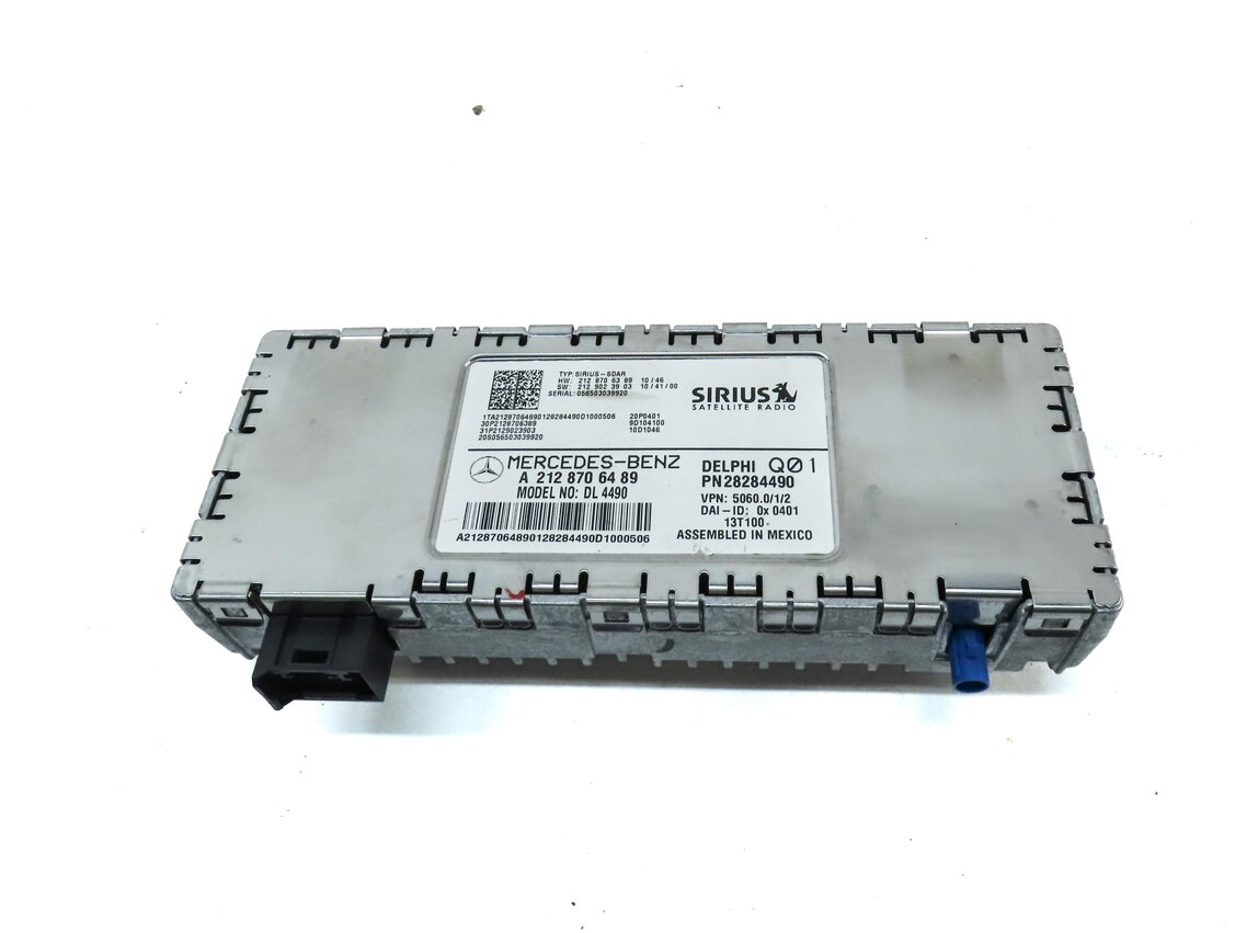 Thumbnail 2: 2013 MERCEDES GL450 X166 RADIO STEREO SIRIUS SATELLITE CONTROL MODULE 2128706489