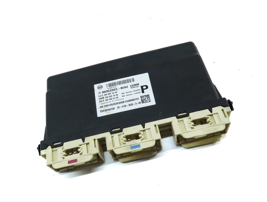 Thumbnail 3: 2013 MERCEDES GL450 (X166) FRONT RIGHT PASSENGER SEAT CONTROL MODULE 1669001204