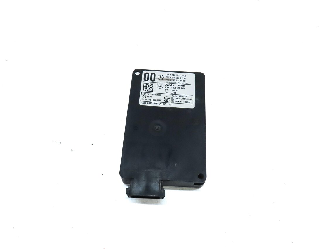 Thumbnail 2: 2013 MERCEDES GL450 (X166) REAR BLIND SPOT RADAR SENSOR MODULE 0009051302