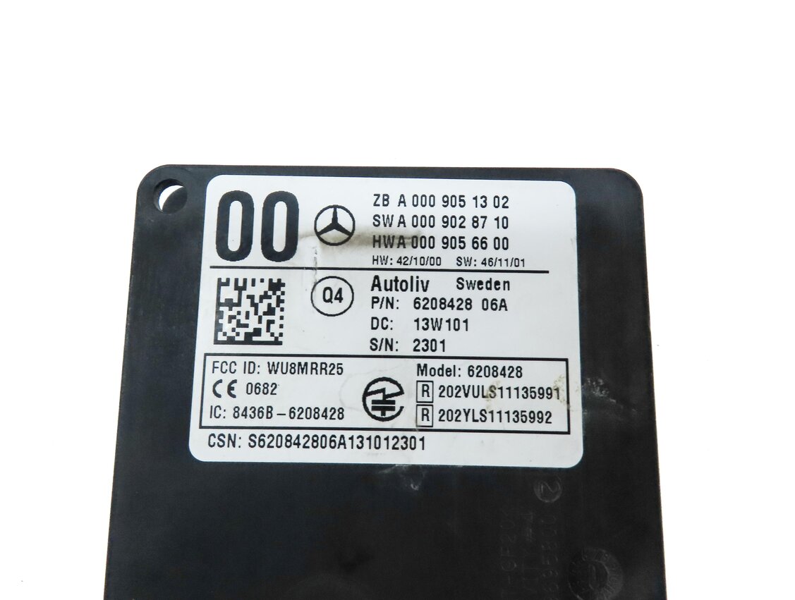 Thumbnail 4: 2013 MERCEDES GL450 (X166) REAR BLIND SPOT RADAR SENSOR MODULE 0009051302