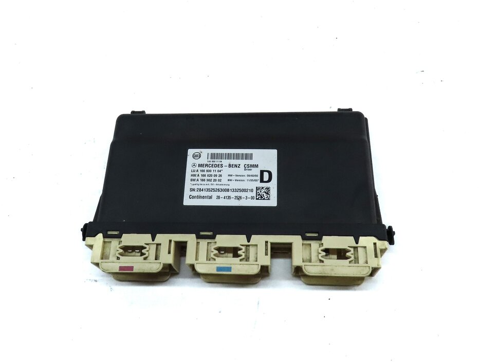 Thumbnail 2: 2013 MERCEDES GL450 (X166) FRONT LEFT DRIVER SEAT CONTROL MODULE 1669001104