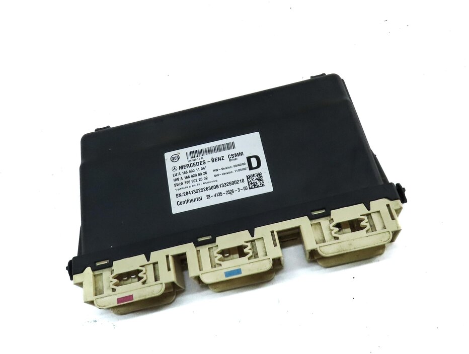 Thumbnail 3: 2013 MERCEDES GL450 (X166) FRONT LEFT DRIVER SEAT CONTROL MODULE 1669001104